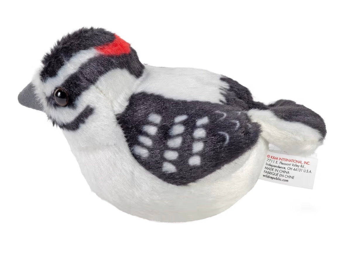 Downy Woodpecker Stuffed Animal