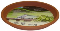 Plastic Insert 14" Birdbath Dish - Clay & Green