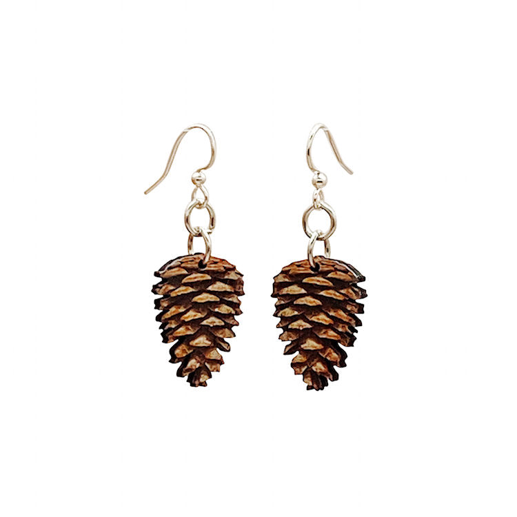 Pine Cone Earrings