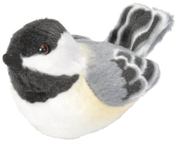 Black Capped Chickadee Stuffed Animal