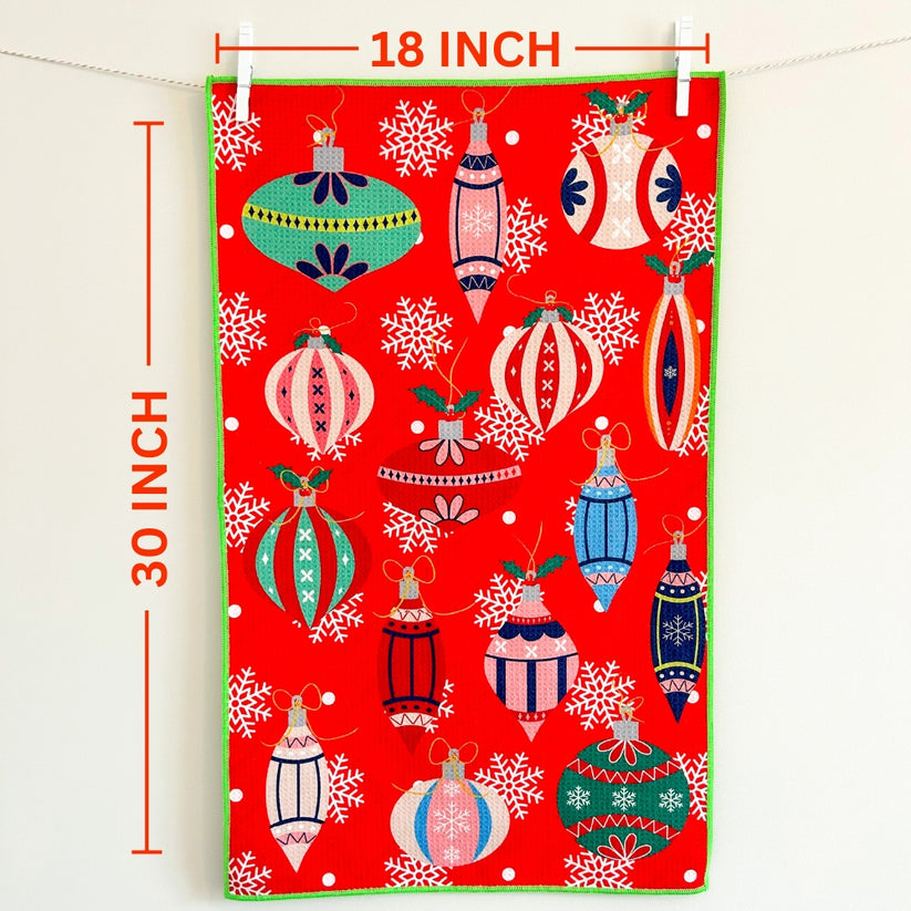 Ornaments - Kitchen Dish Towel & Hand towel