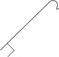 5/8" Shepherd Staff Single Super Duty - 72" Height