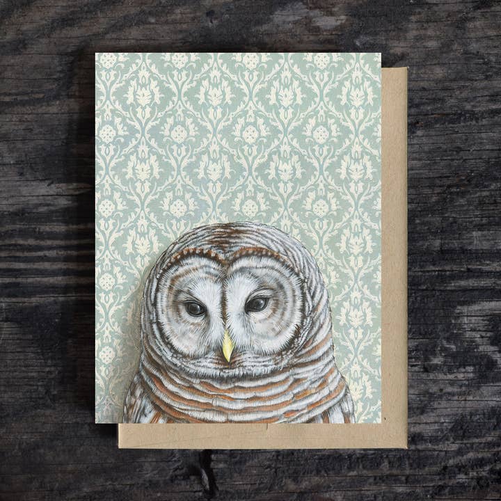 Barred Owl - Note Card