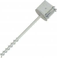 4X4 Ground Socket (White)