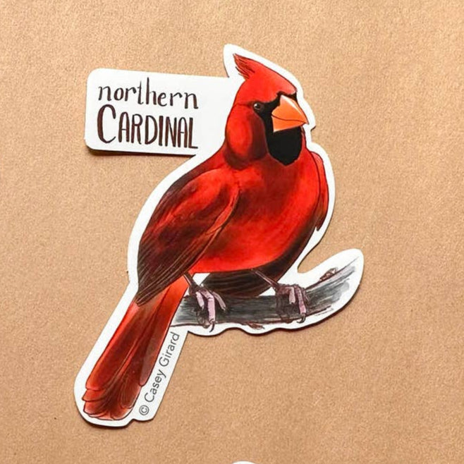 Cardinal Sticker