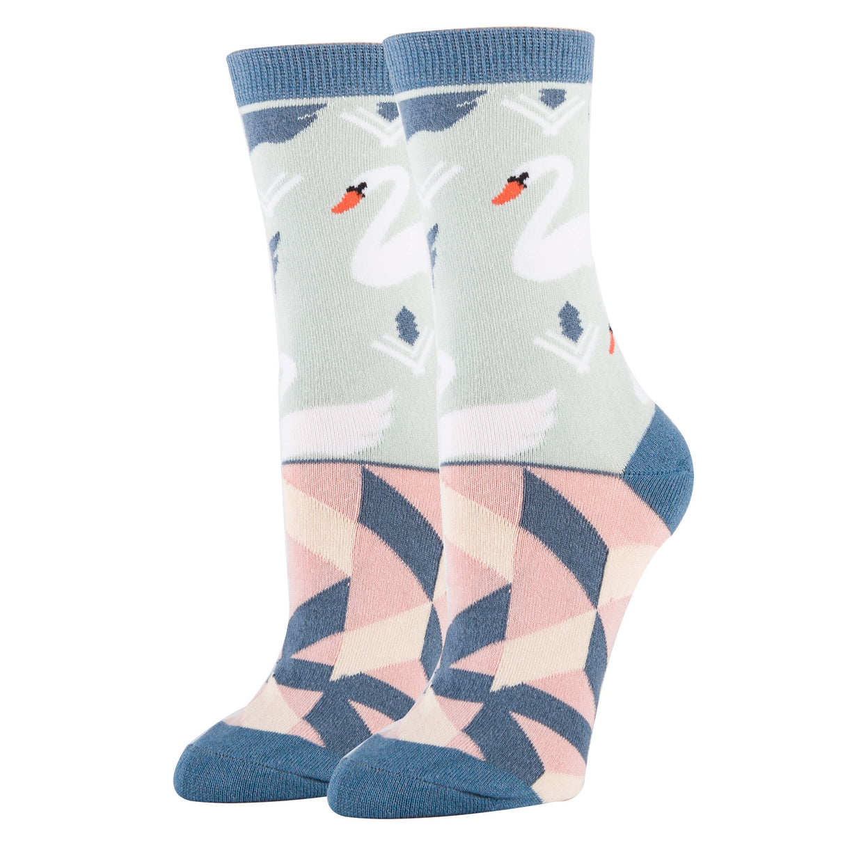 Black Swan | Women's Premium Cotton Crew Dress Socks