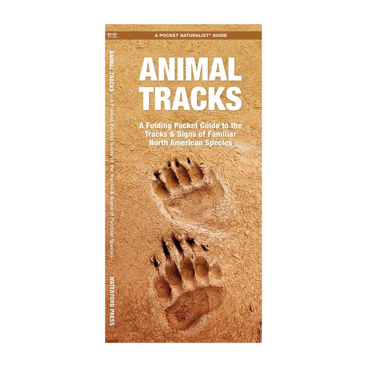 Animal Tracks Folding Pocket Guide
