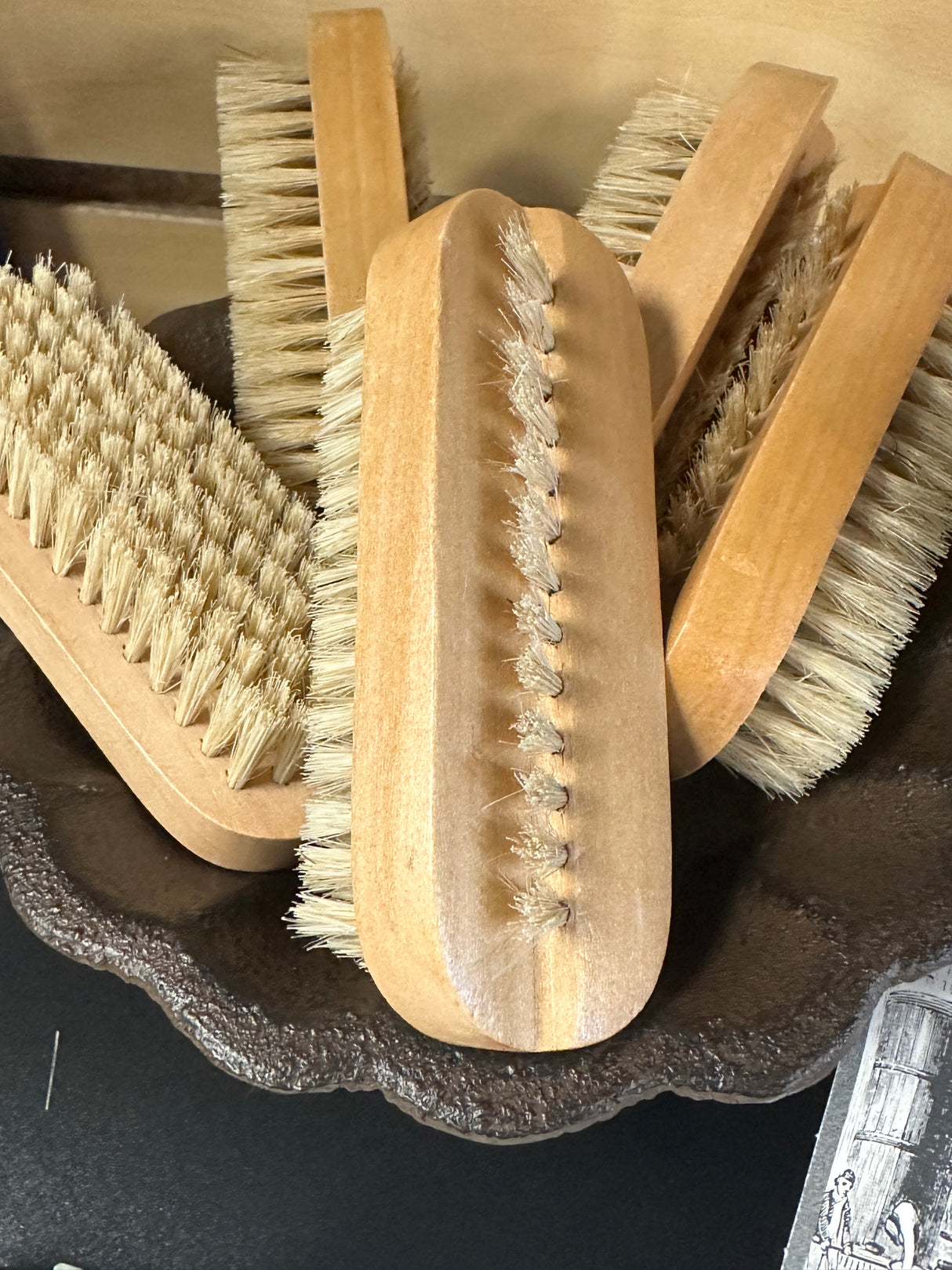 Bamboo Nail Brush