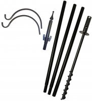 2 Arm High Value Bird Feeder Pole Set