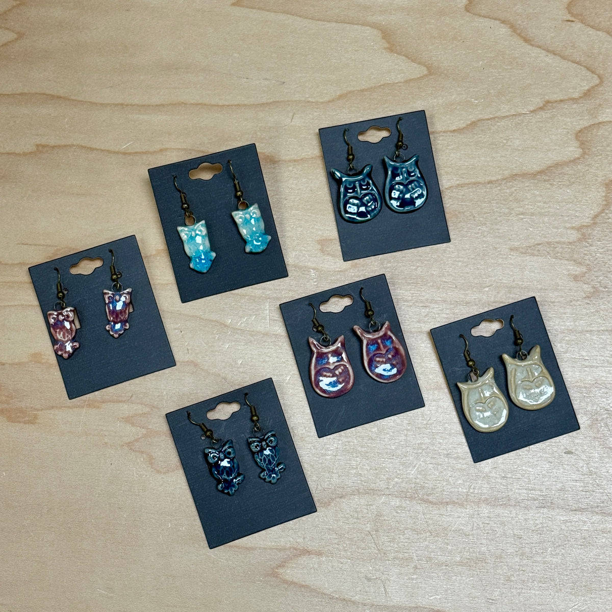 Hand Crafted Ceramic Earrings