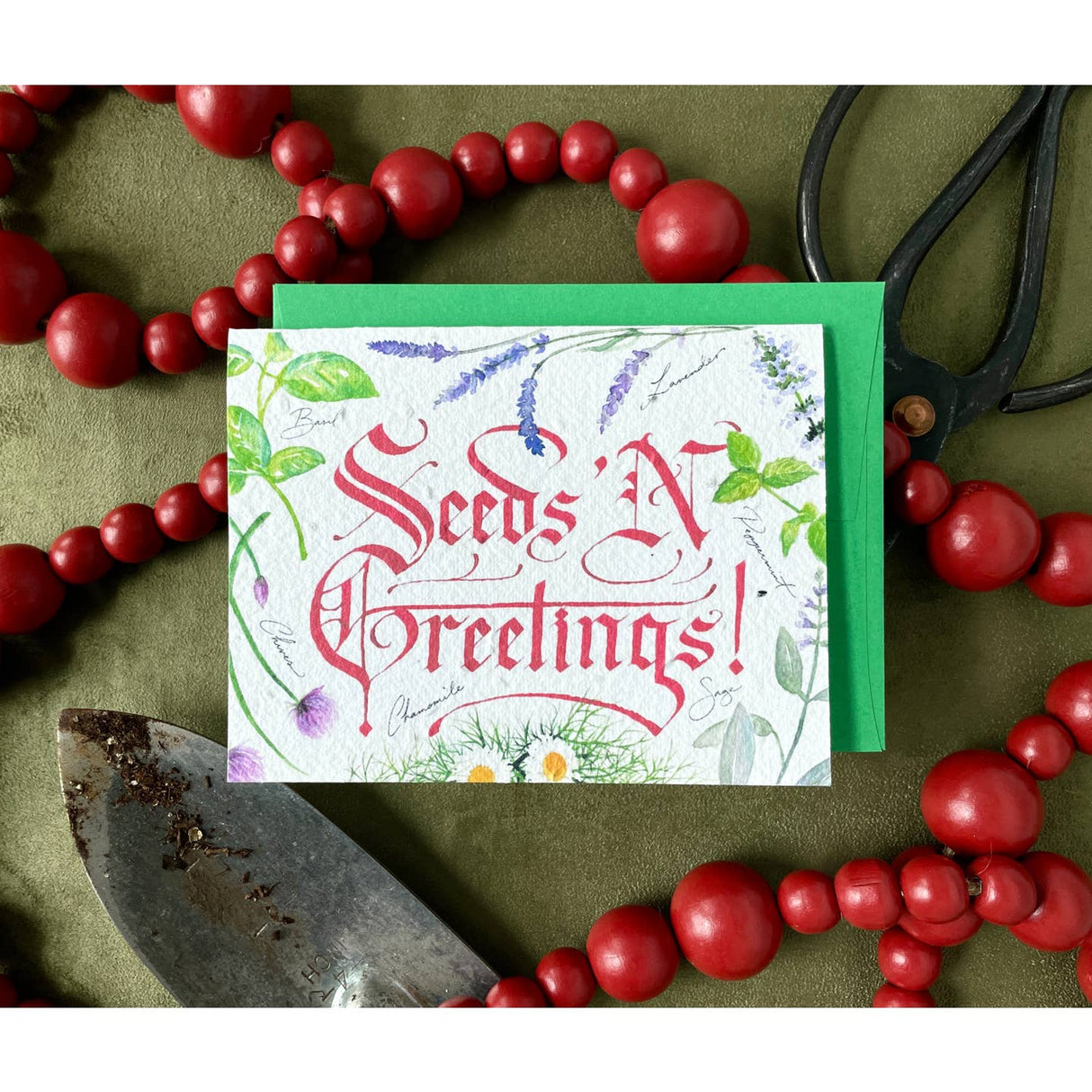 Seeds 'n Greetings! Plantable Wellness Mix Seed Card