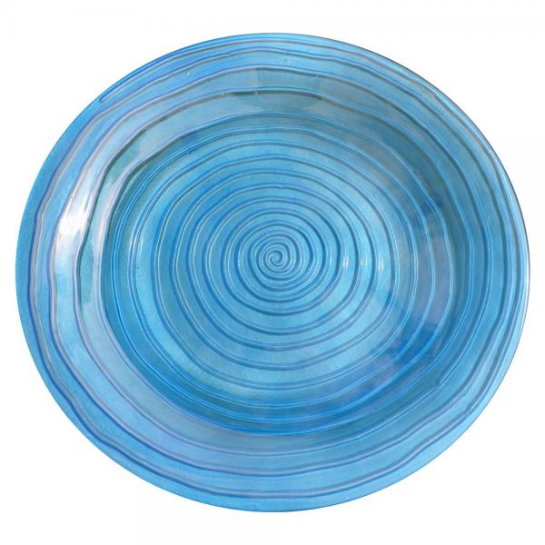 Glass Birdbath