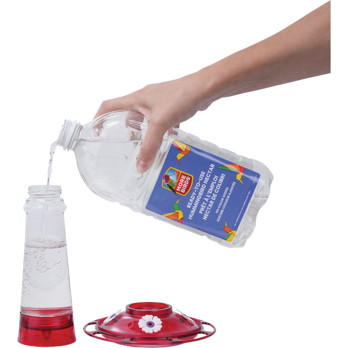More Birds® Clear Ready-to-Use Hummingbird Nectar 64oz