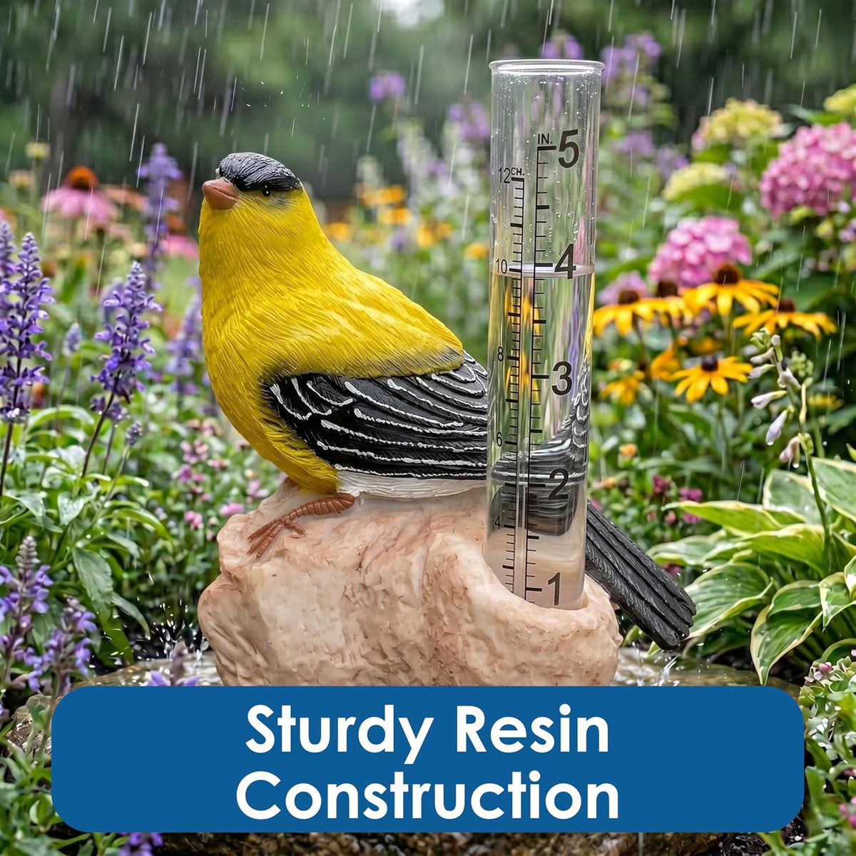 Goldfinch Rain Guage