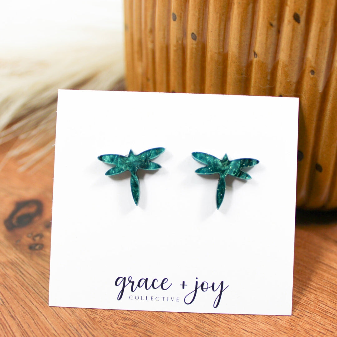 Dragonfly Stud Earring