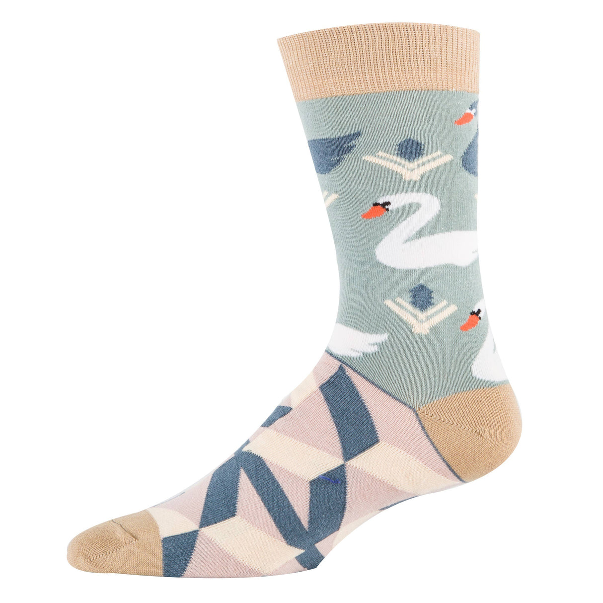Black Swan | Men's Premium Cotton Crew Dress Socks