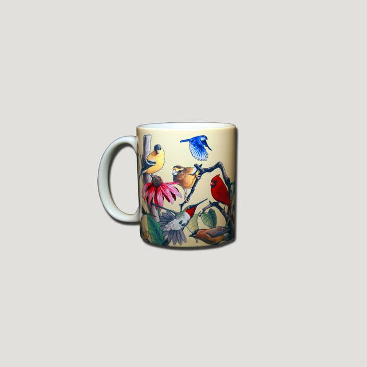 Garden Birds 11oz Ceramic Mug
