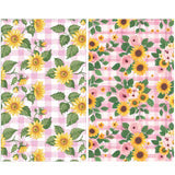 Pink Sunflower - Kitchen Dish Towel & Hand Towel