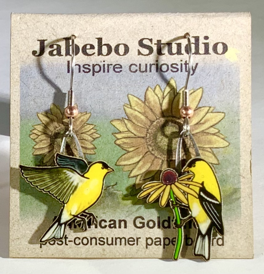 American Goldfinch Earrings