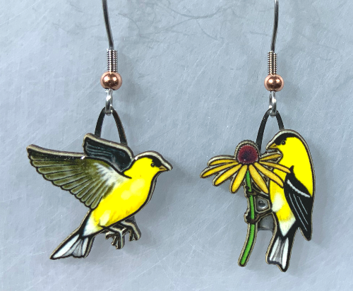American Goldfinch Earrings