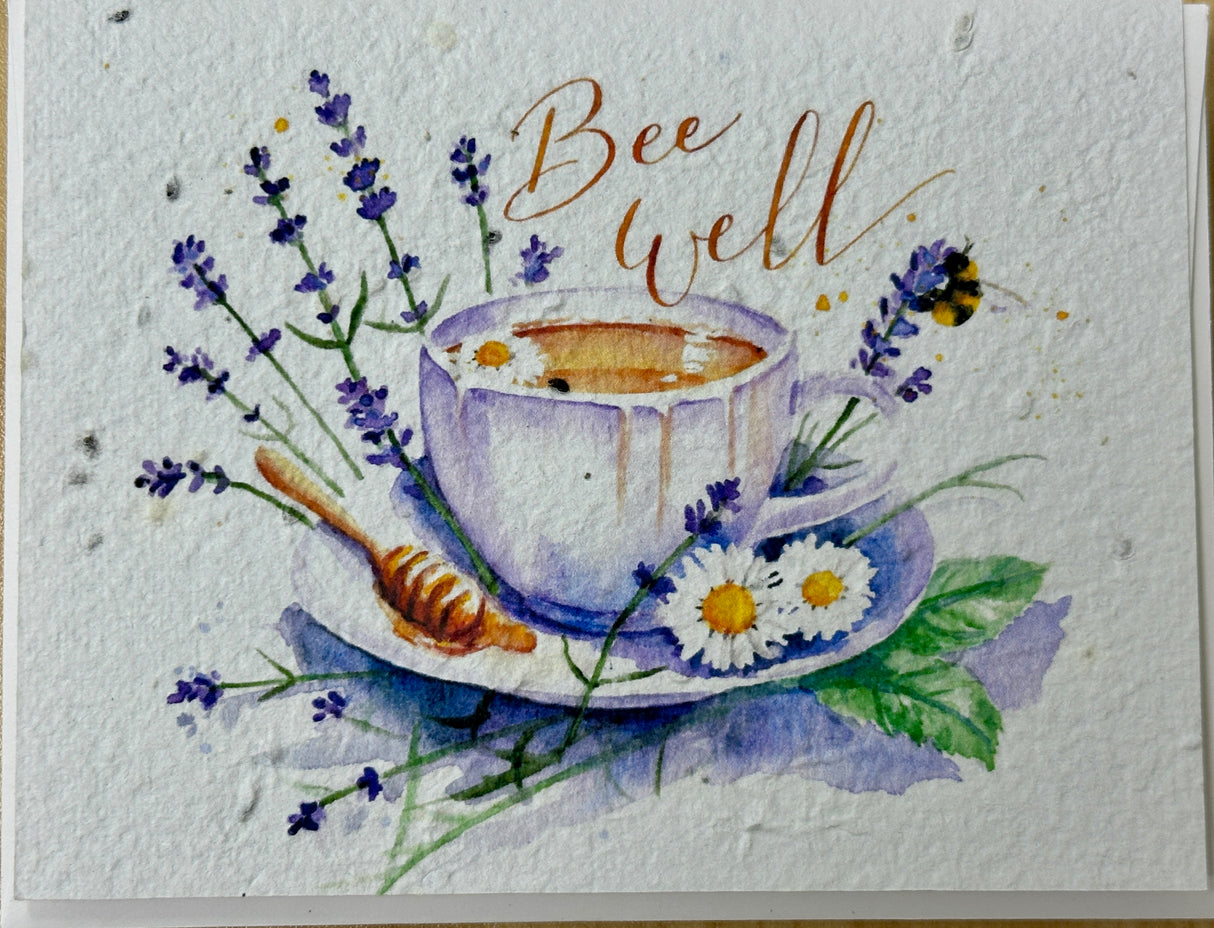 Bee Well Herb Mix Seed Card