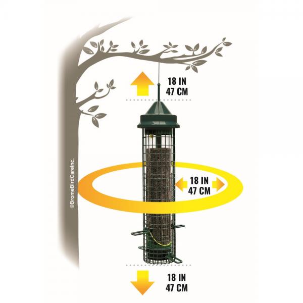 Squirrel Buster Finch Feeder