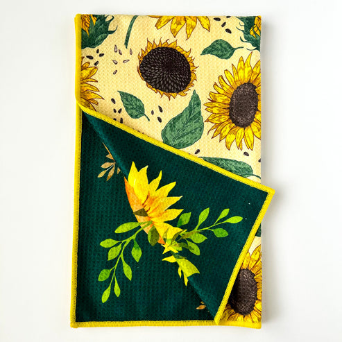 Sunflowers Fall - Kitchen Dish Towel & Hand towel