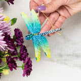 Dragonfly Ornament with Blank Notecard