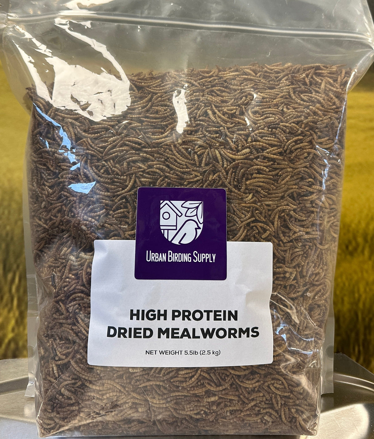 Dried Mealworms - 5Lb