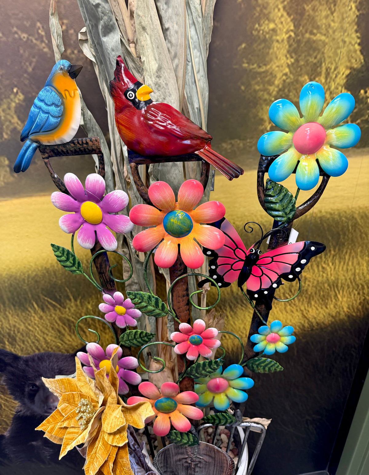 Cardinal Flower Shovel Stake