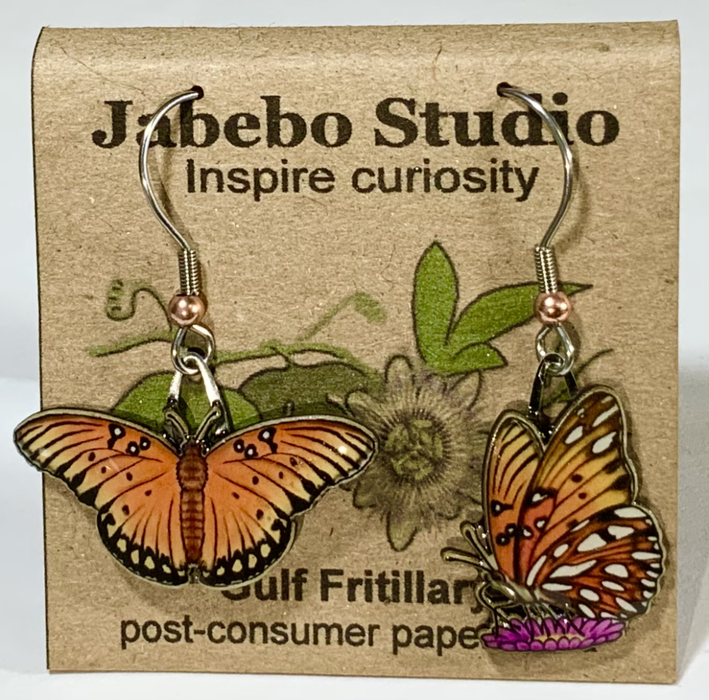 Gulf Fritillary Earrings