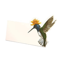 Hummingbird Place Card - Pack of 12