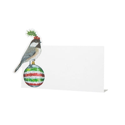 Christmas Chickadee Place Card - Pack of 12