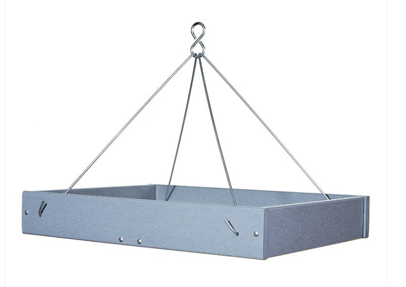 Large Hanging Platform Bird Feeder