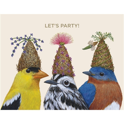 Let's Party Trio Card with foil