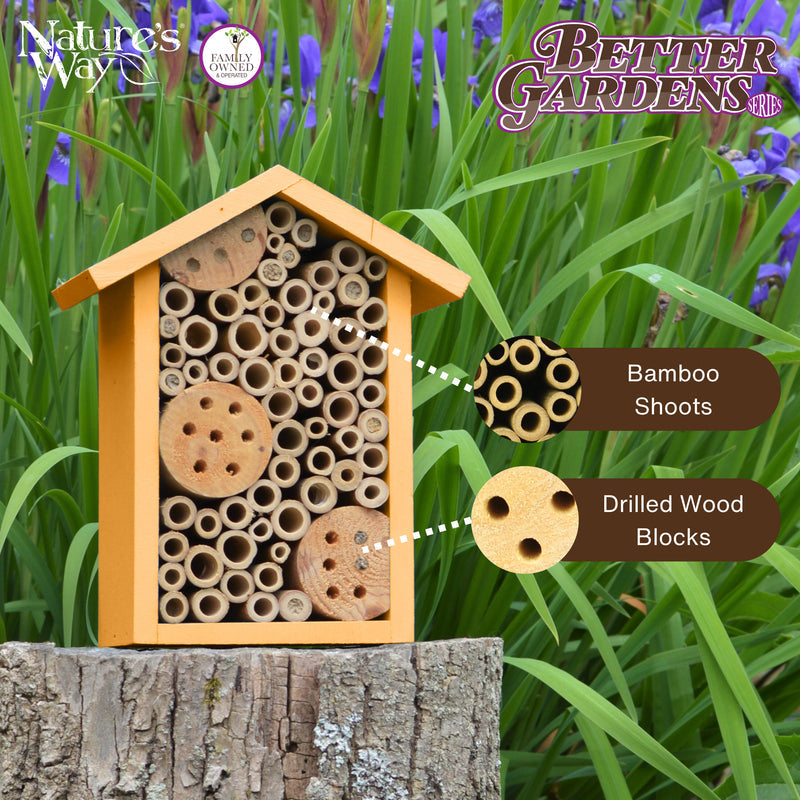 Nature's Way Better Gardens Bee House
