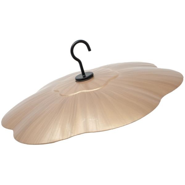 10" Copper Finish Weather Block Baffle