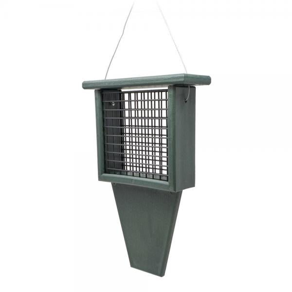 Suet Feeder with Tail Prop