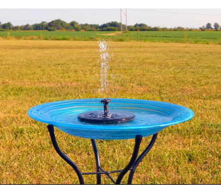 Solar Birdbath Fountain