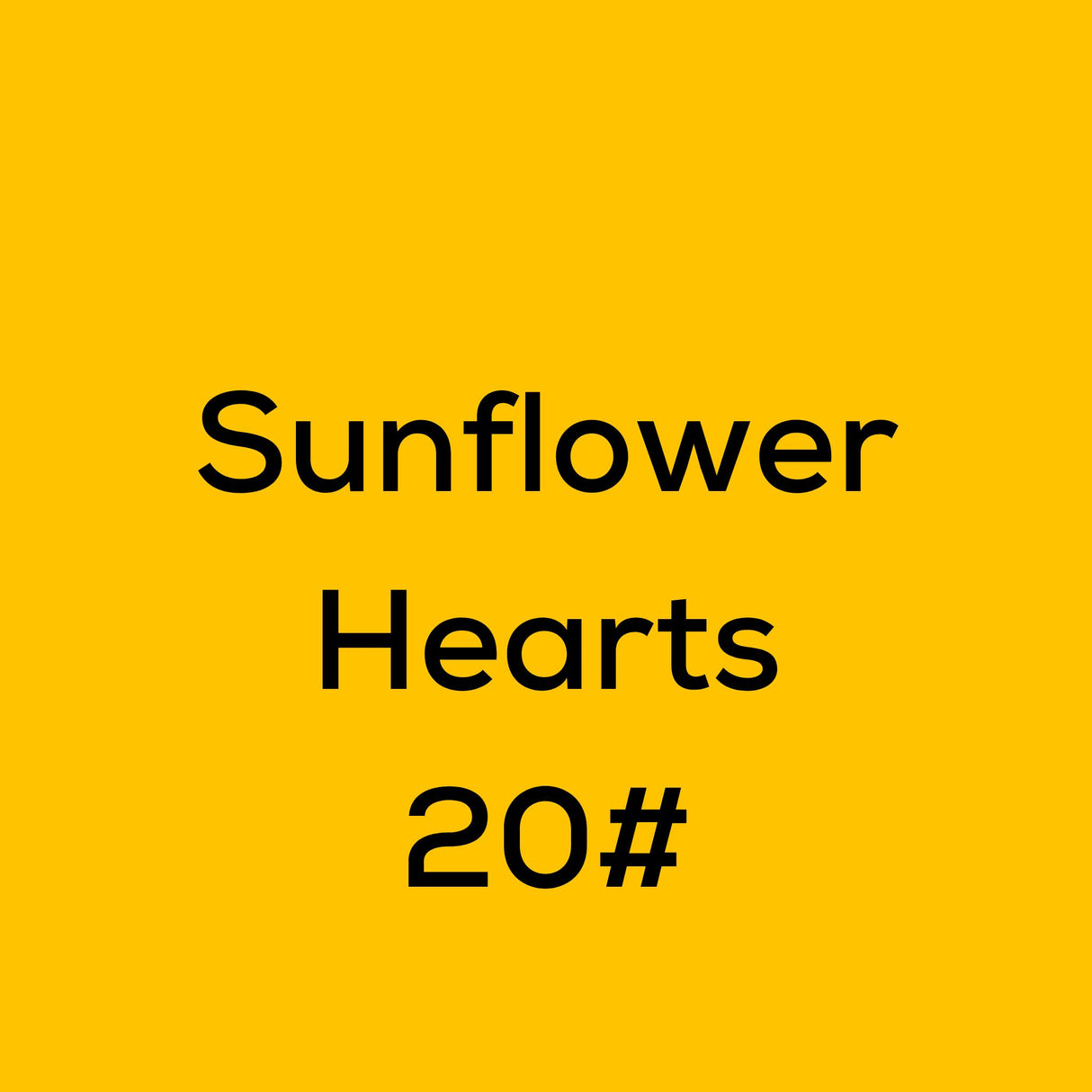 Select Sunflower Hearts 20#