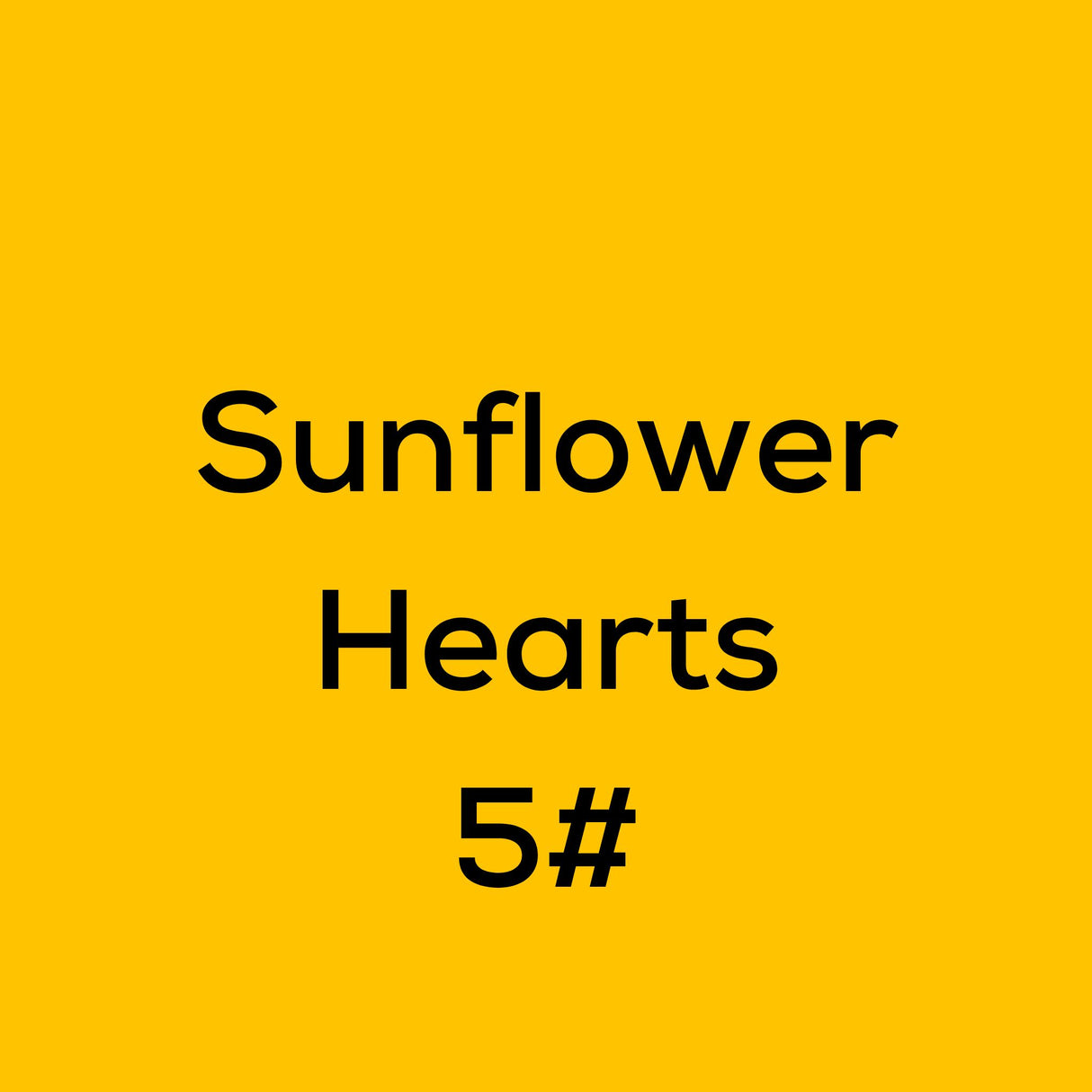 Select Sunflower Hearts 5#