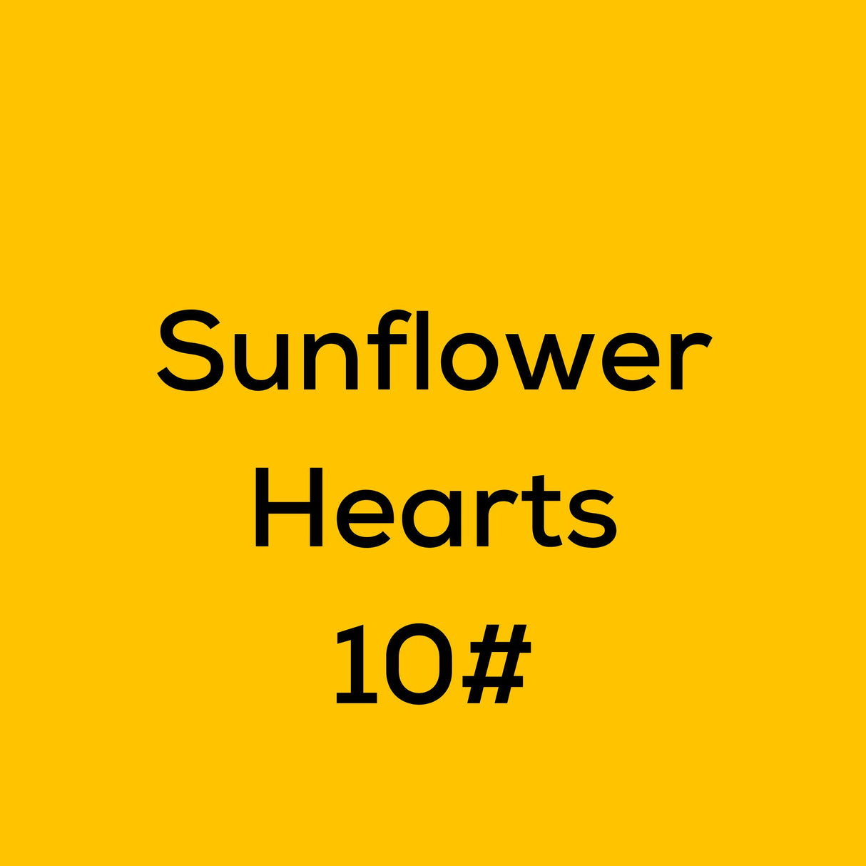Select Sunflower Hearts 10#