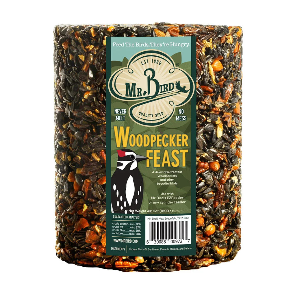 Woodpecker Feast - Large Cylinder