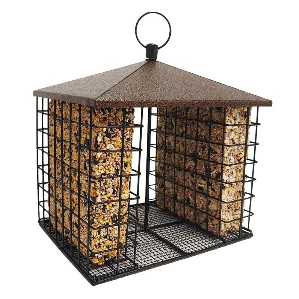 Fly-Through Seed Block Feeder