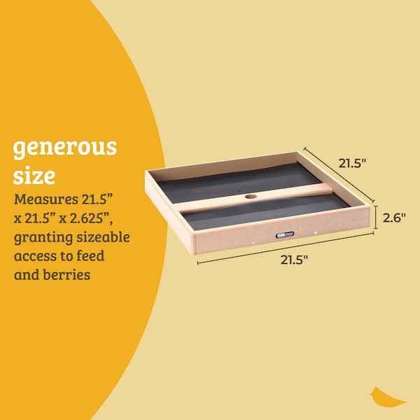 Seed Catcher Platform Bird Feeder NO Flange