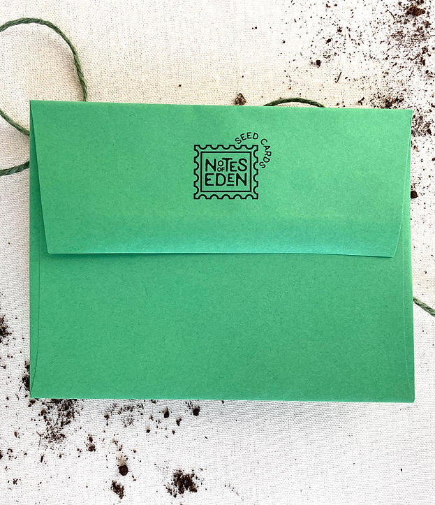 Holiday Wildlife Tree Plantable Native Wildflower Seed Card