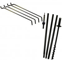 4 Arm Extended Reach Bird Feeder Pole Set