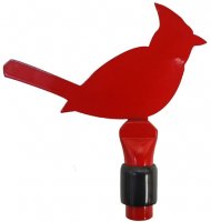 Red Cardinal Finial
