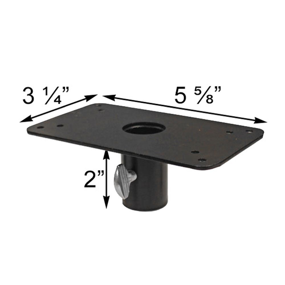 Rectangle Flange Top with Hole