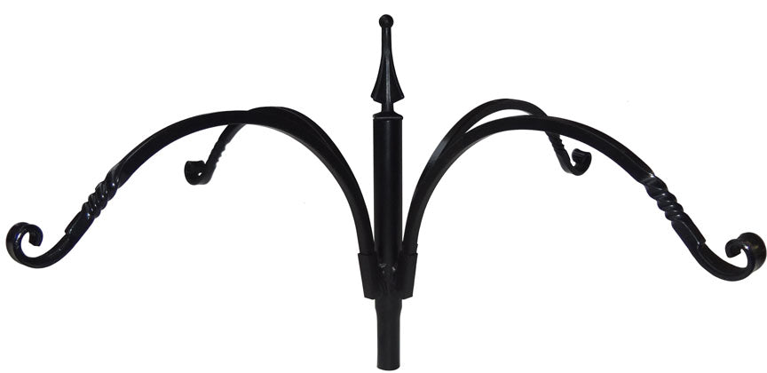 Decorative Hand Forged 4 Arm Top Hanger